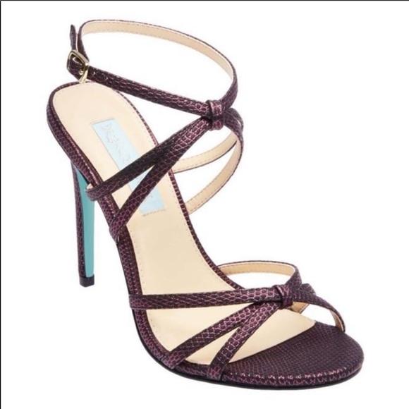 Betsey Johnson Shoes - 🔥BETSEY JOHNSON🔥SB-MYLA STRAPPY HEEL SANDALS FUCHSIA SIZE 10 NEW IN BOX